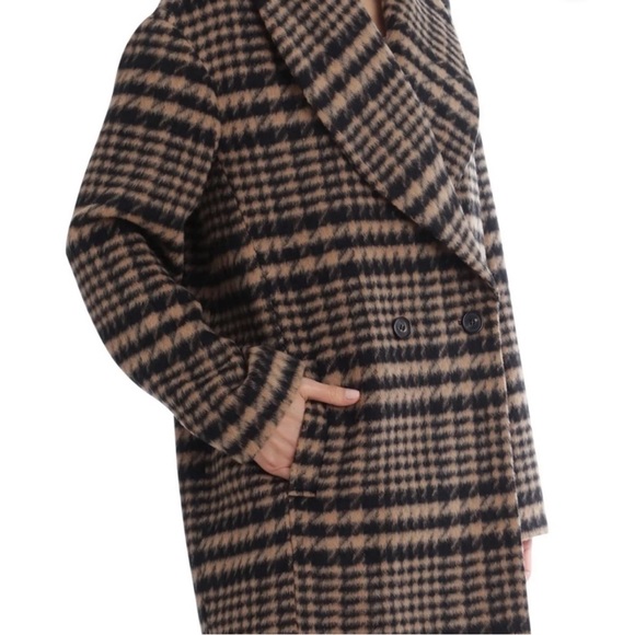 Avec les filles / Bagatelle houndstooth Peacoat size S - Picture 4 of 6